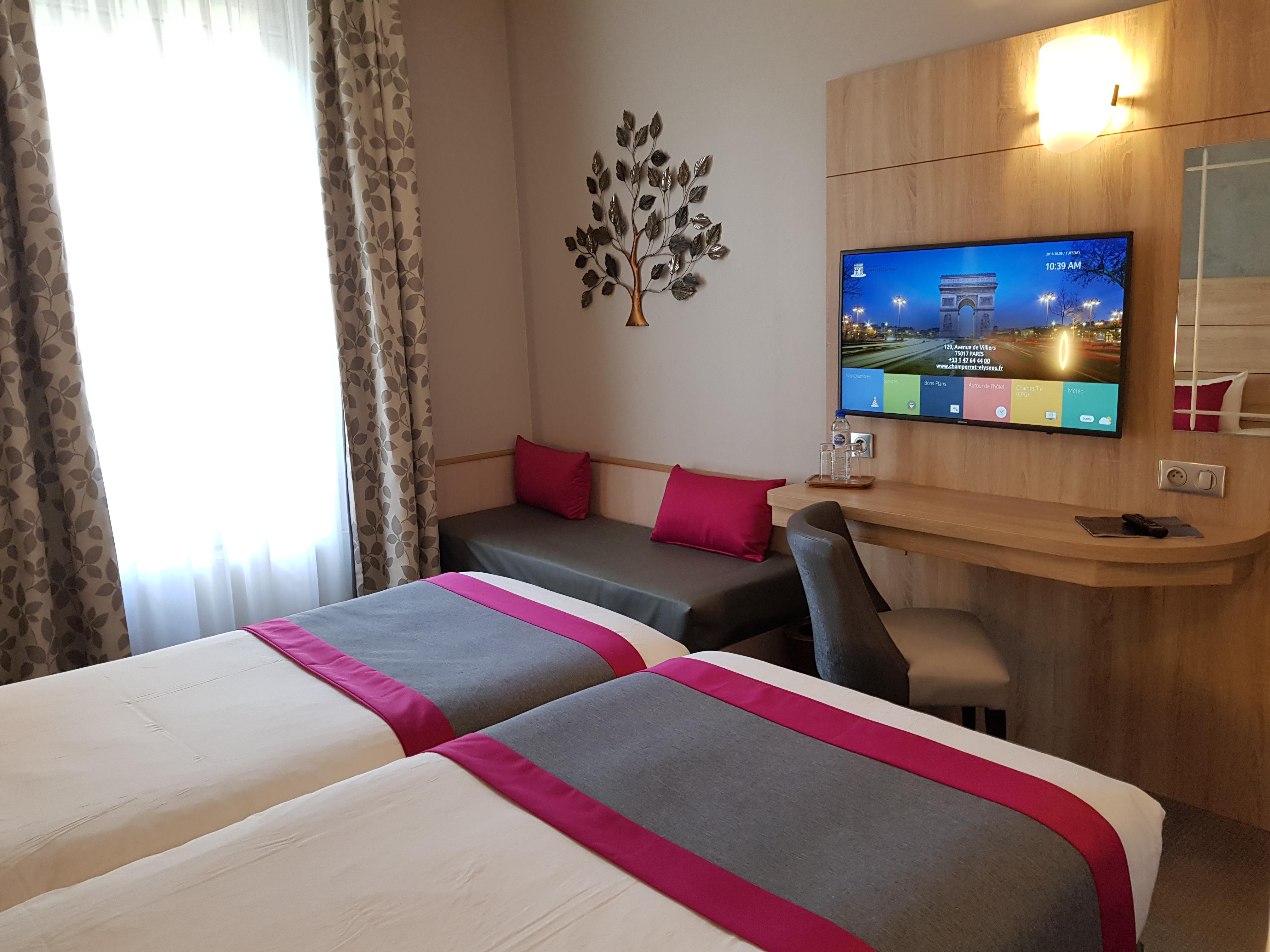 Hotel Champerret Elysees Parijs Buitenkant foto