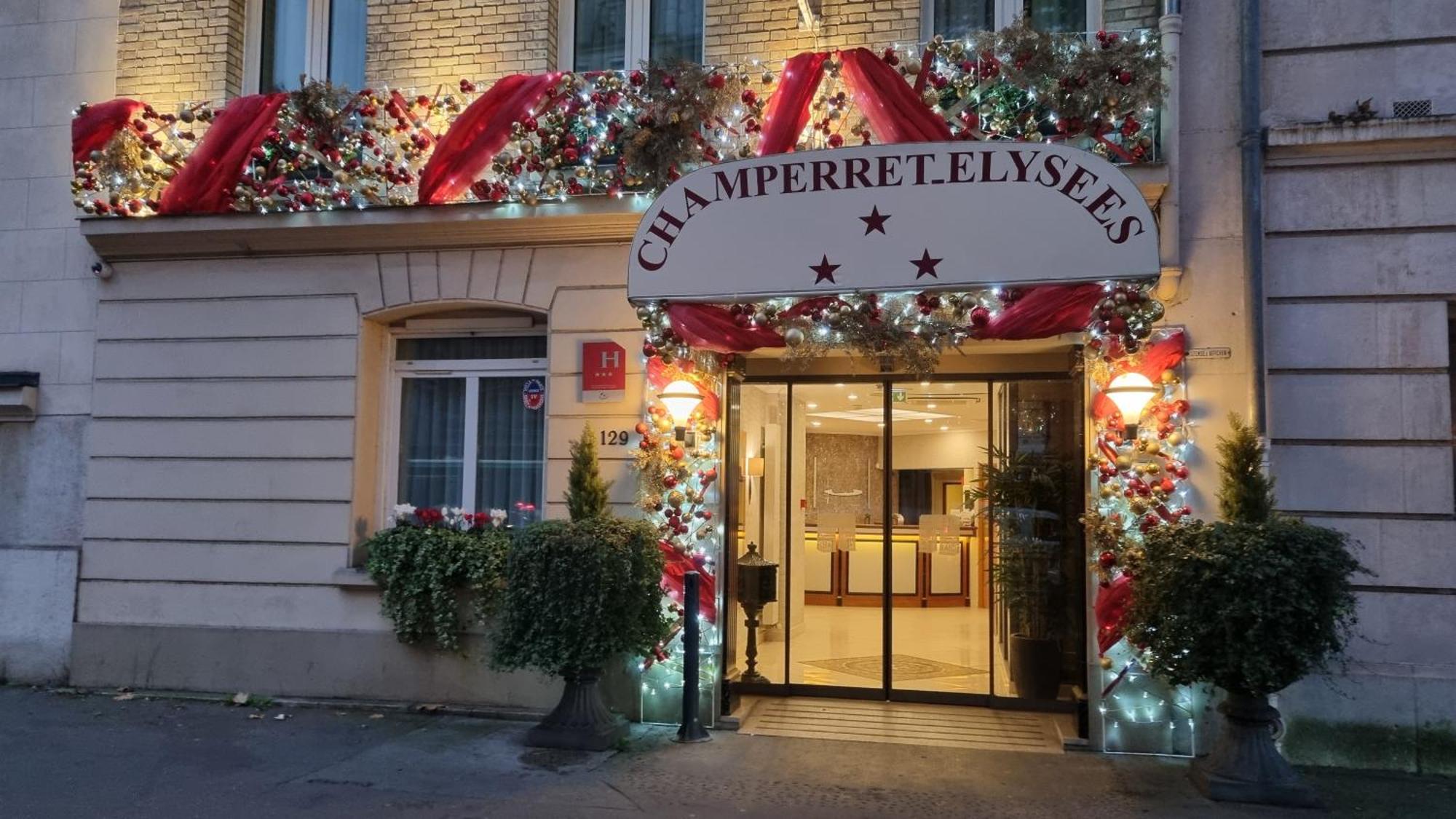 Hotel Champerret Elysees Parijs Buitenkant foto