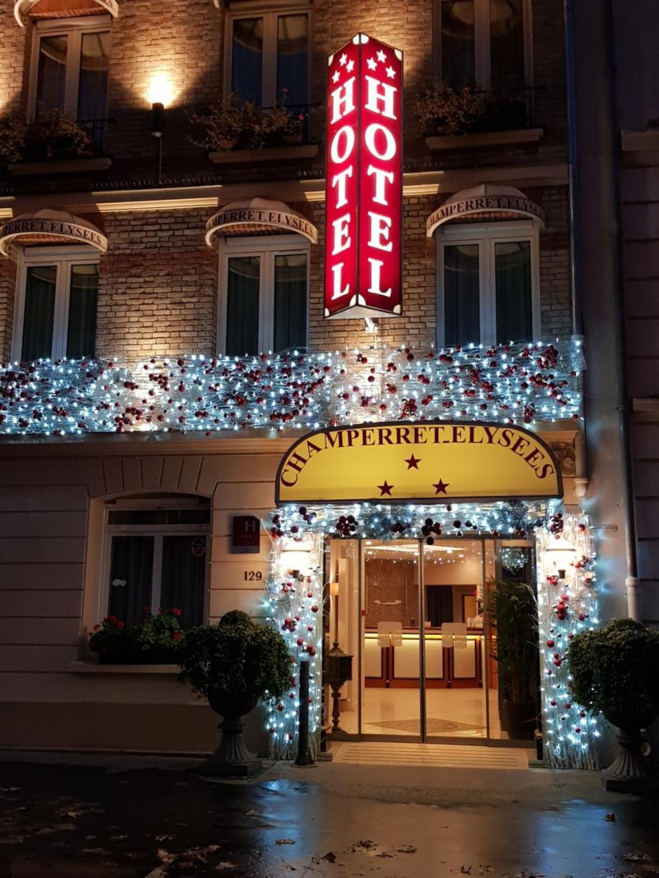 Hotel Champerret Elysees Parijs Buitenkant foto