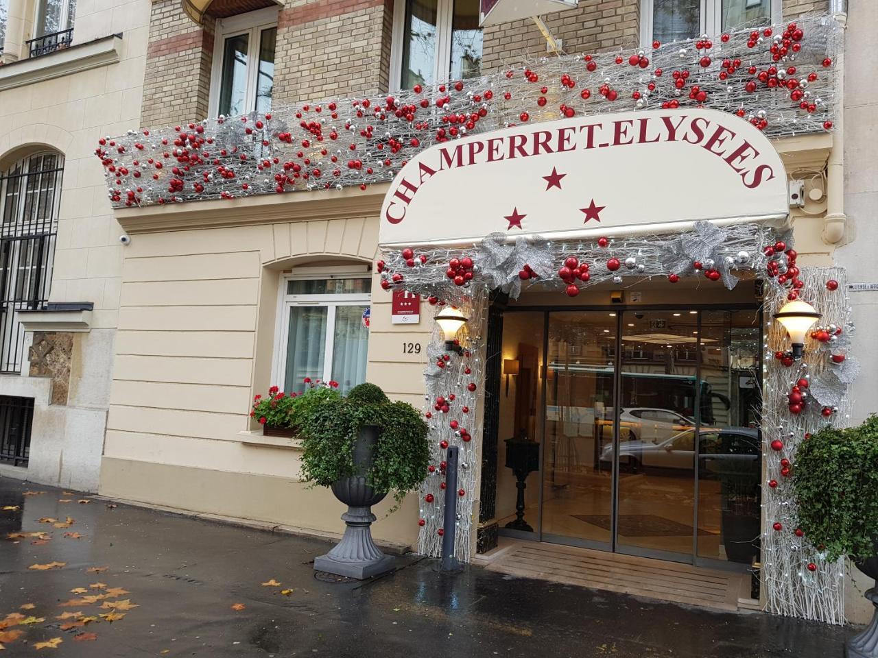 Hotel Champerret Elysees Parijs Buitenkant foto