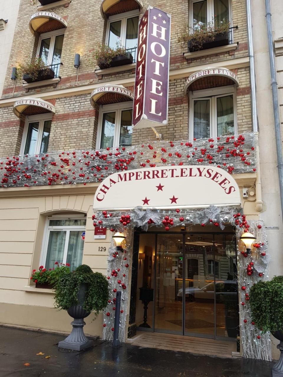 Hotel Champerret Elysees Parijs Buitenkant foto