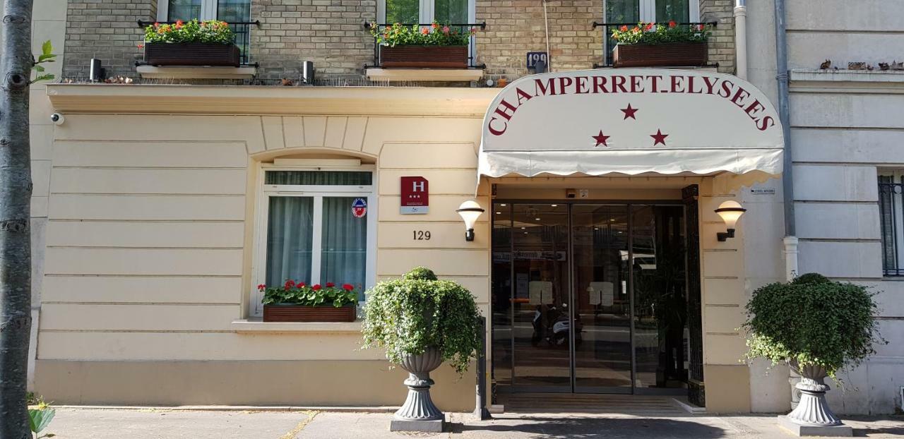 Hotel Champerret Elysees Parijs Buitenkant foto