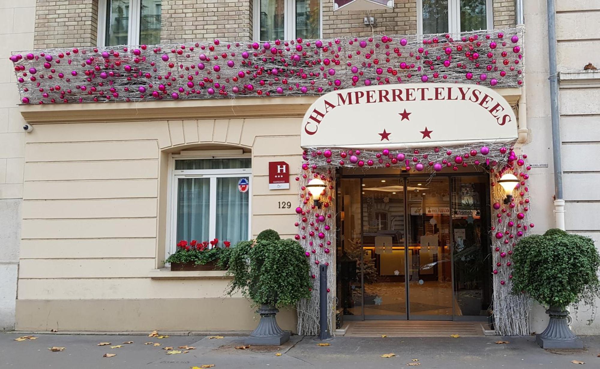 Hotel Champerret Elysees Parijs Buitenkant foto